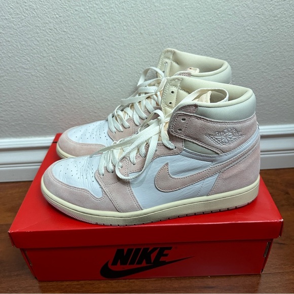 Jordan 1 Retro High OG Washed Pink (Women's) Size 12 - Picture 1 of 11